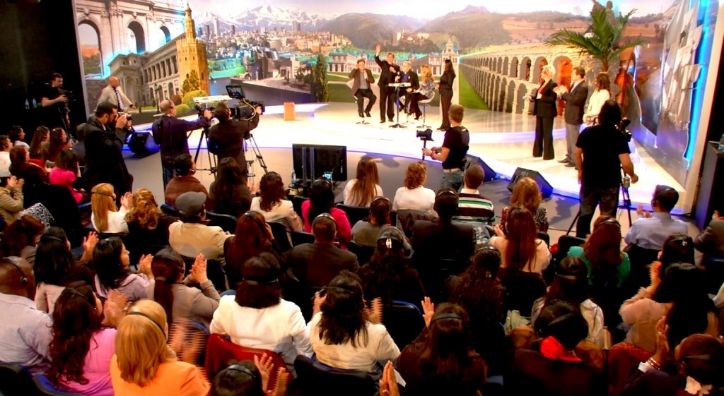 A new set enables TBN España to produce high quality local programming.